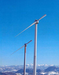 Fig 9(a) Single blade turbine