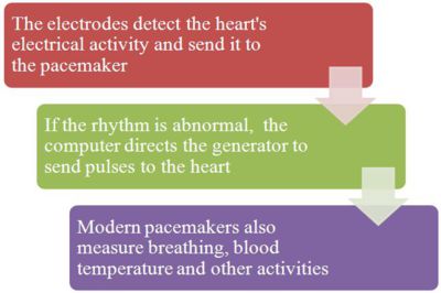 What are some companies that manufacture heart pacemakers?